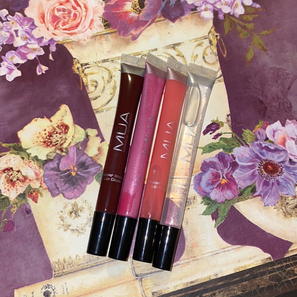 MUA lip glosses